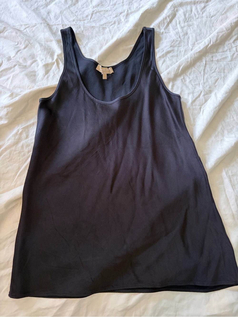 Vintage Black Silk Michael Kors Tank Top